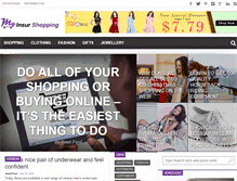 Tablet Screenshot of myinsurshopping.com
